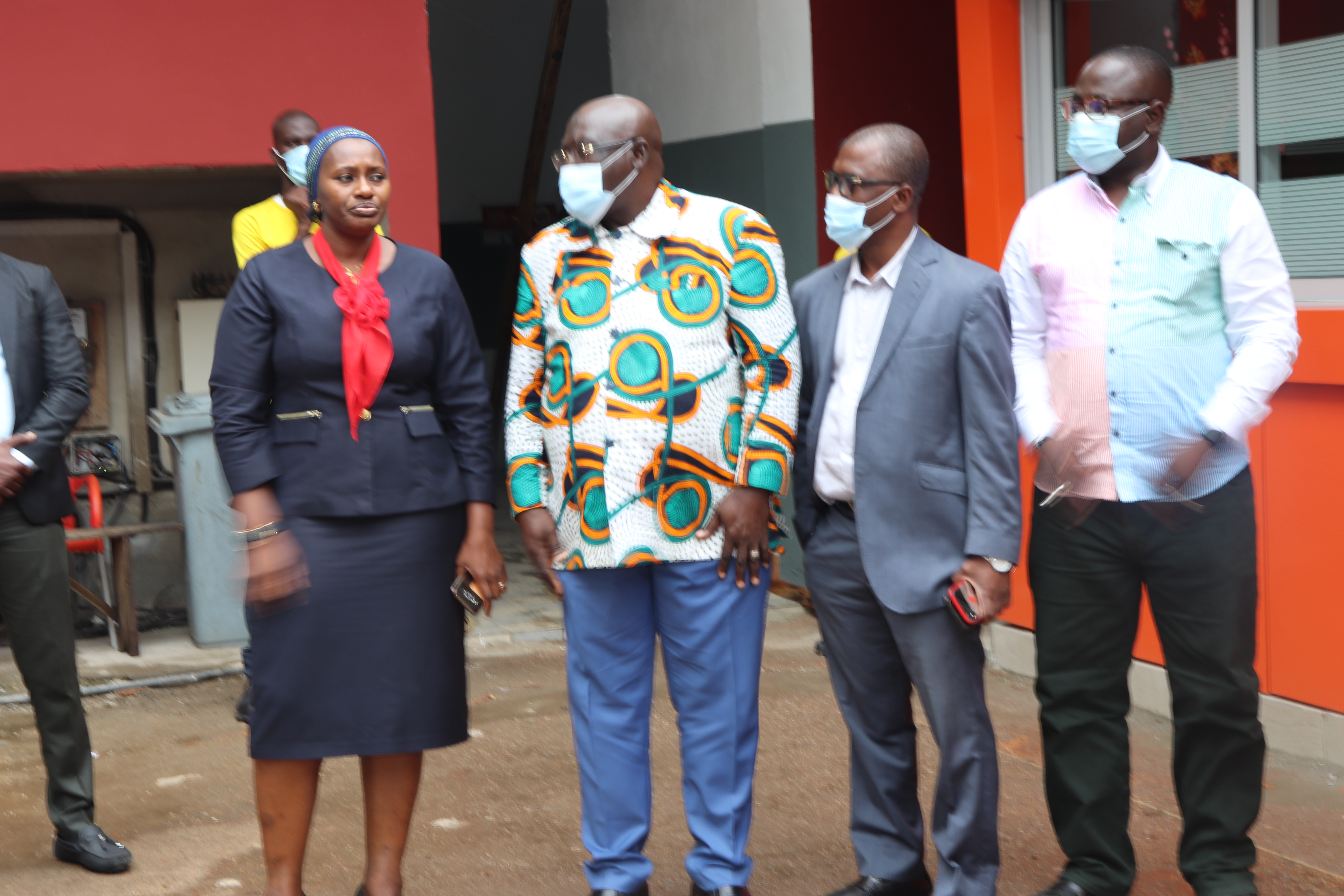 Inauguration du tresor de YOPOUGON