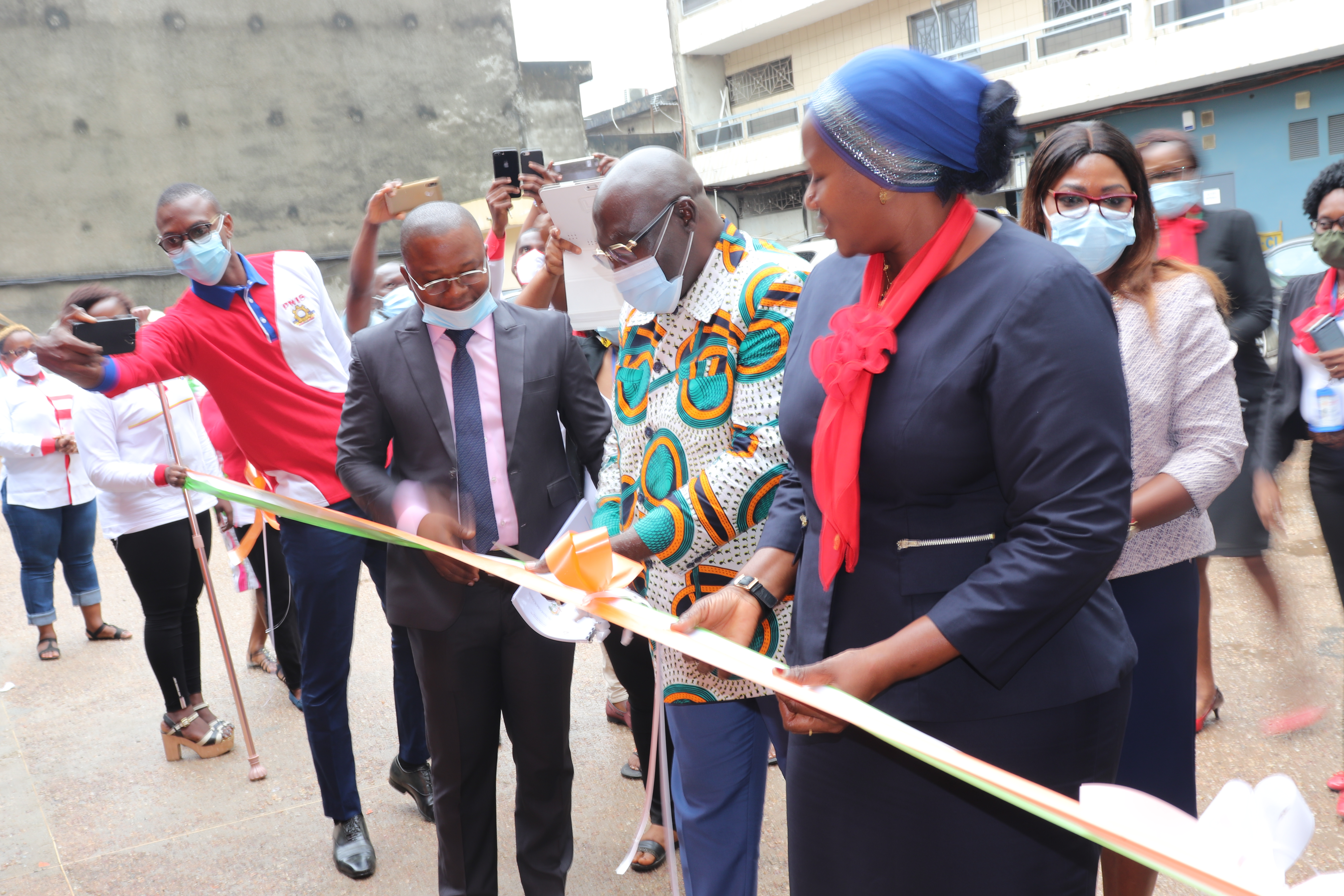Inauguration du tresor de YOPOUGON