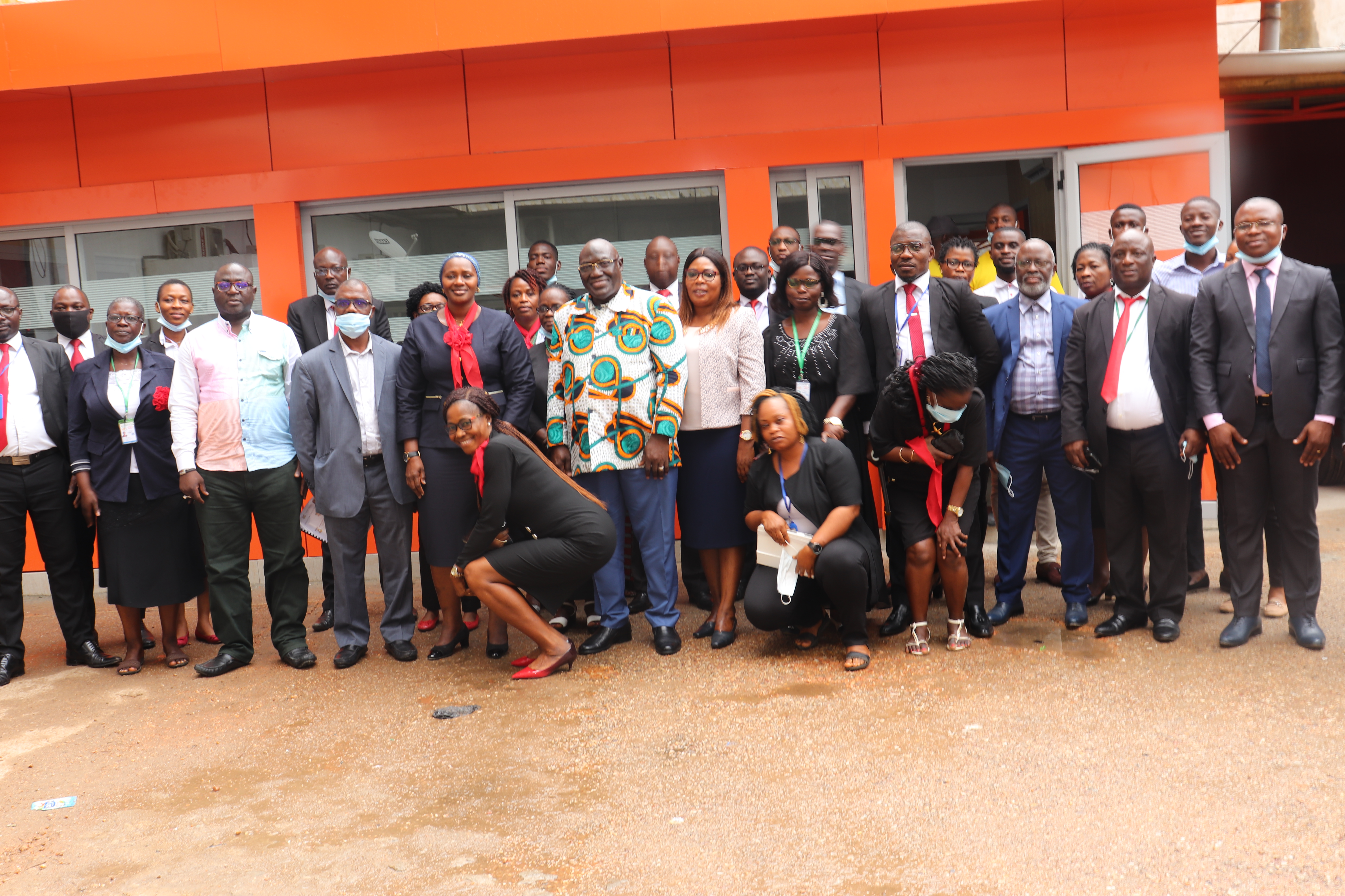 Inauguration du tresor de YOPOUGON